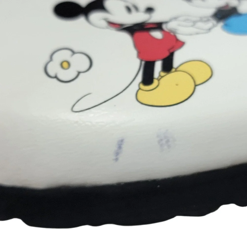 Birkenstock‎ Disney Birkis Clogs Girls Size C8 US 8 Minnie Mickey Mouse White 26